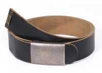 Ledergürtel, Bw Heer/Lw schwarz gebr./rep. Ledergürtel, Bw Heer/Lw schwarz gebr./rep.