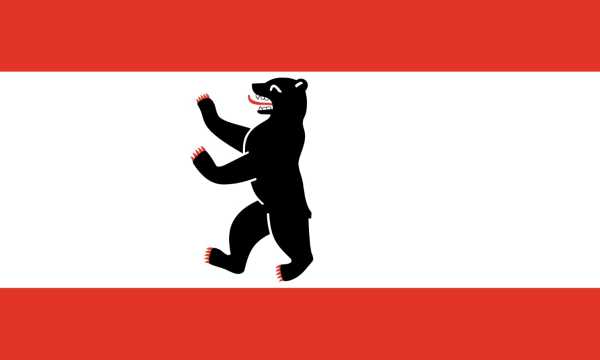 Flagge, Berlin neu (90 x 150)