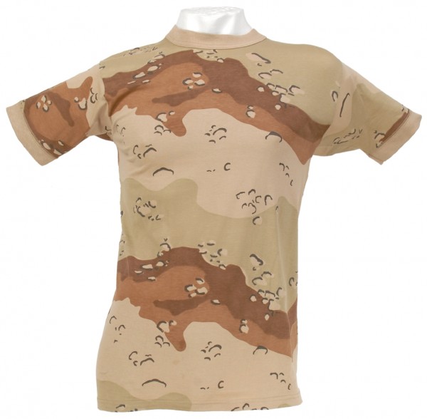 T-Shirt, US 6-Fb. desert neu