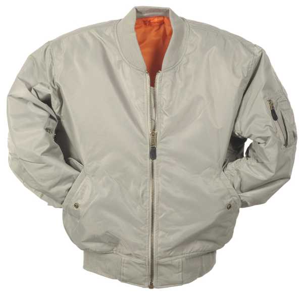 Pilotenjacke, US MA1 silber neu