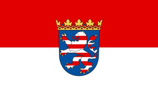 Flagge, Hessen neu (90 x 150 cm)