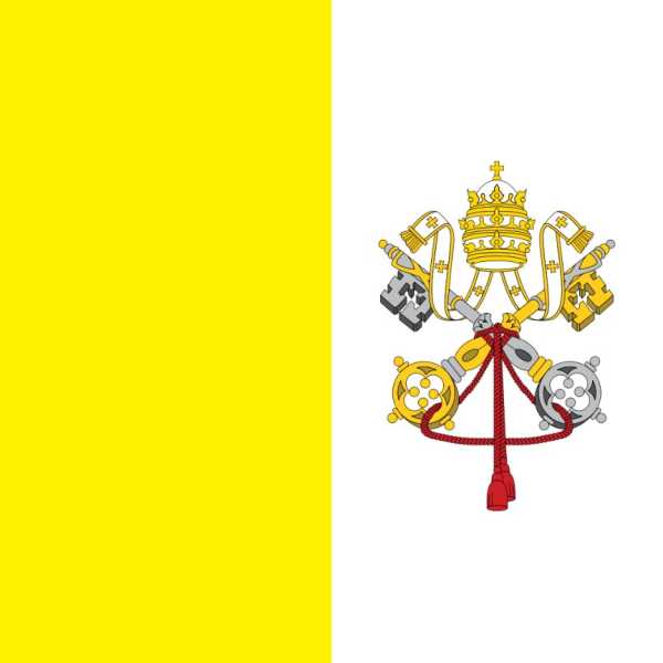Flagge, Vatikanstadt neu (100 x 100 cm)