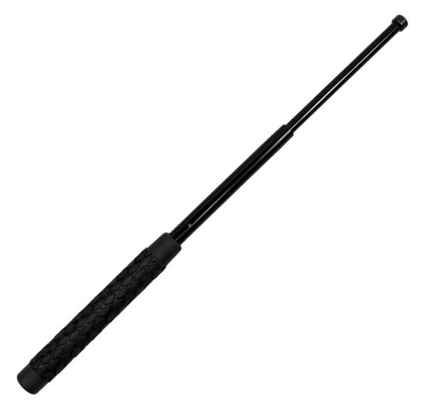 Schlagstock, 3-S. Teleskop 21" Stahl schwarz neu