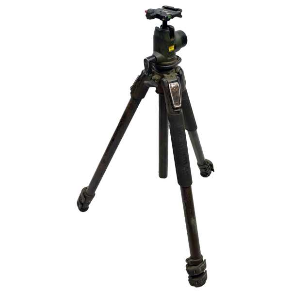 Manfrotto 055 Alu Stativ QPL + Kugelkopf gebraucht